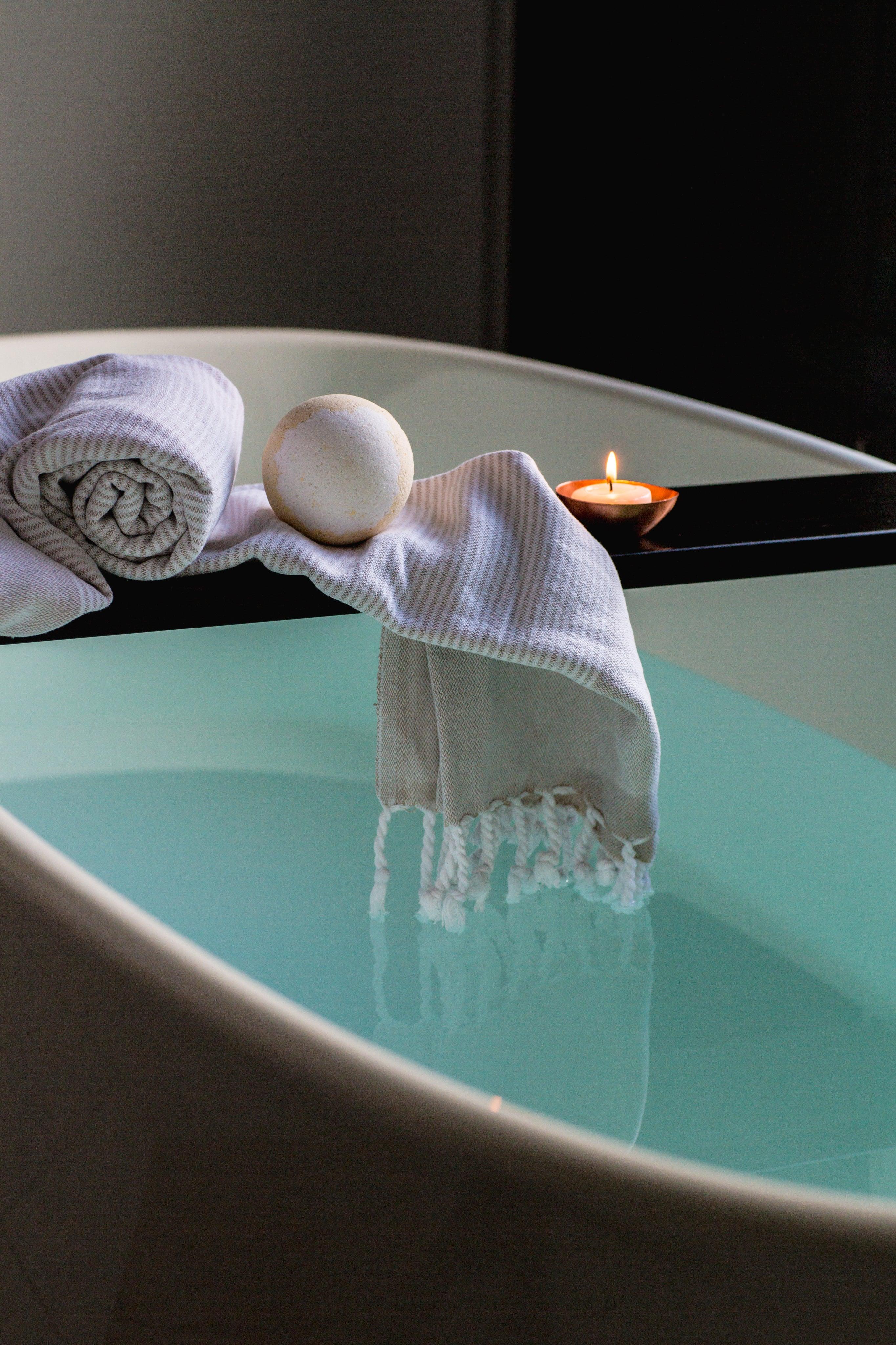 bath-bomb-spa-tub - Rooted Lake Co.