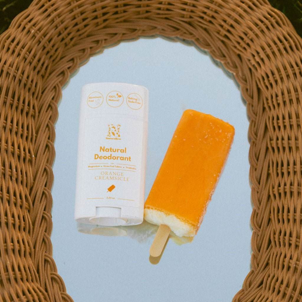 orange_creamsicle_deodorant_popsicle_mirror - Rooted Lake Co.